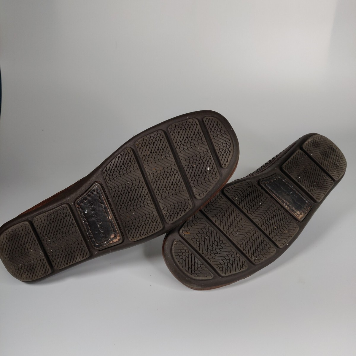 Tommy Bahama Leather Naples Driver All Over Woven Loafer Size 8.5 D Tommy Bahama Loafer Brown Casual Shoes for Men for sale | eBay main image 2