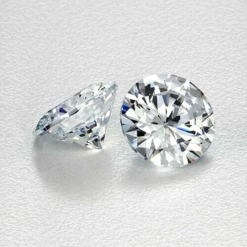 CVD Lab Grown Diamond 0.53Ct D Color VS1 Clarity IGI Certified Round Cut - Image 2 of 4