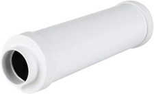 Universal Muffler for Central Vacuum Systems, White