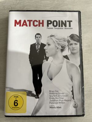 Match Point  Brian Cox, Scarlett Johansson Von Woody Allen ,DVD Neu u OVP