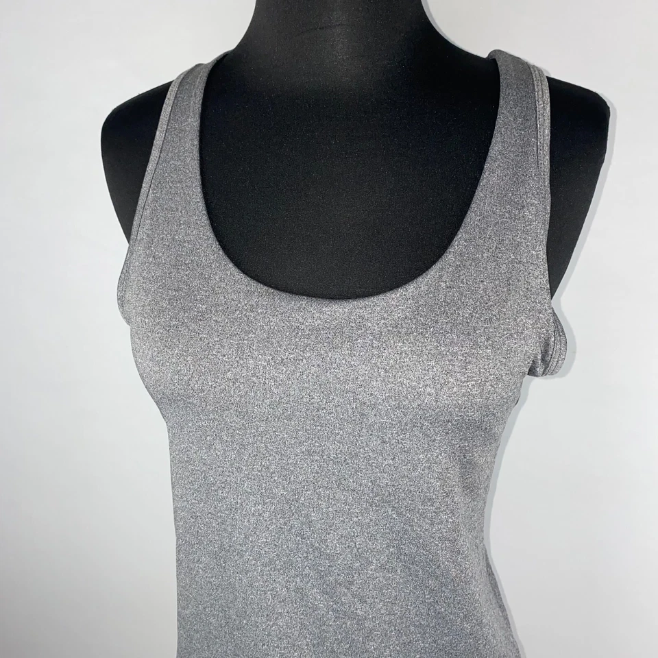 Camiseta sin mangas C9 By Champion para mujer M DuoDry+ sujetador incorporado correas cruzadas entrenamiento Foto 2 de 4