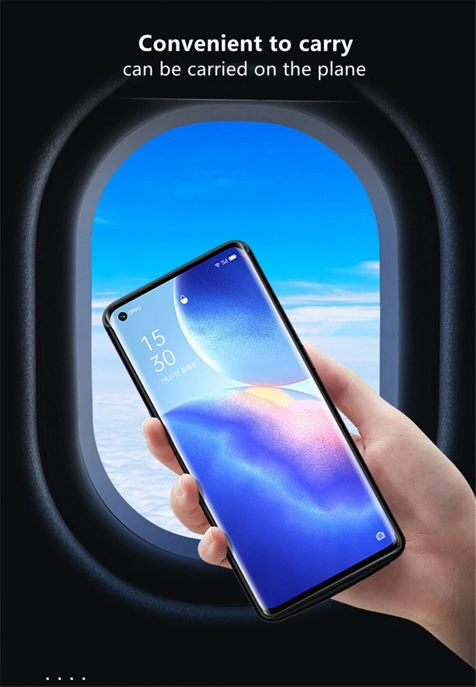 Power Bank For OPPO Find X3 Lite Battery Cases Powerbank Battery Charger Cover Power Bank For OPPO Find X3 Lite Battery Cases Powerbank Battery Charger Cover