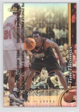 1998-99 Topps Finest Refractor Tim Thomas #155 0a1