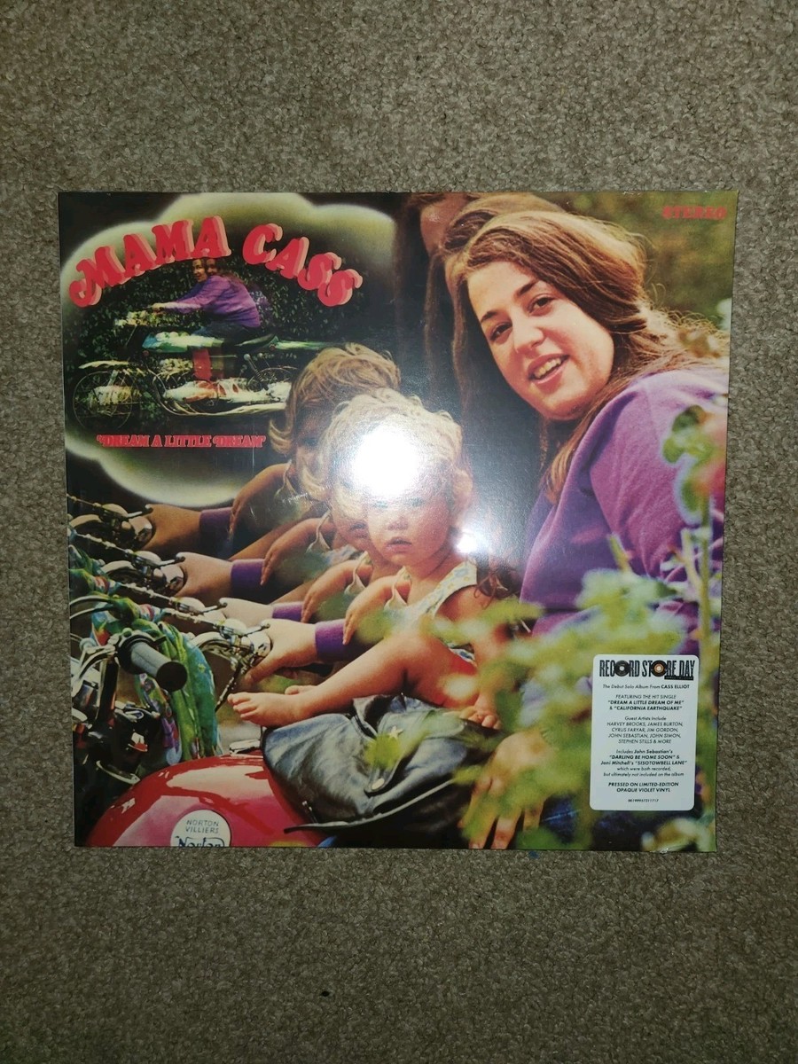 💥Mama Cass Elliot Dream A Little Dream RSD 2026 Opaque Violet 💥Mama Cass Elliot Dream A Little Dream RSD 2026 Opaque Violet