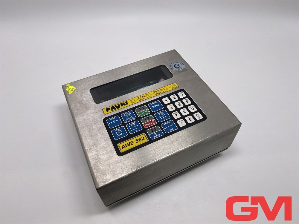 Paari evaluation electronics AWE 562 evaluation electronic unit weighing electronics