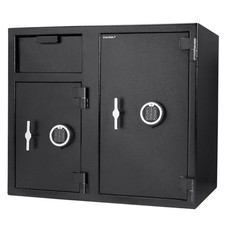 Barska AX13316 Two Lock Keypad Depository Safe
