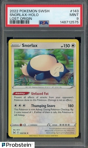 Snorlax — Lost Origin