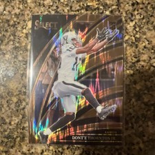 2025 Select Prizm #206 Dont’e Thornton Jr. 867/899 & Bowers/Jeanty RC
