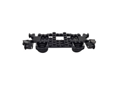 Lego  Eisenbahn Waggon 9V RC TRAIN 2 Achsen Waggonboden AUFBAU WAGON ZUG