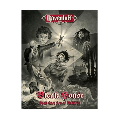 TSR Ravenloft Bleak House - The Death of Rudolph Van Richten, Book 1 Only! VG+