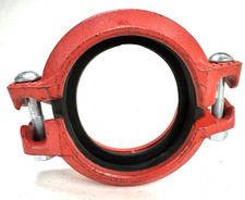 Victaulic 4" Style 107V Quick-Vic Rigid Coupling for Grooved Pipe Fittings