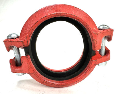 Victaulic 4'' Style 107V Quick-Vic Rigid Coupling for Grooved Pipe & Fittings