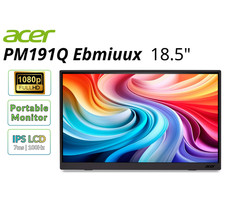 Acer PM191Q 18.5" Portable Monitor Full HD IPS LCD 100Hz 7ms HDMI Refurbished