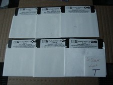 Commodore 6 5.25" Disks Utility LOT 6 - Perfect Print