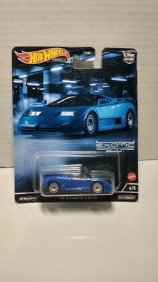 94 BUGATTI EB110 Exotic Envy Car Culture Hot Wheels Premium Real Riders