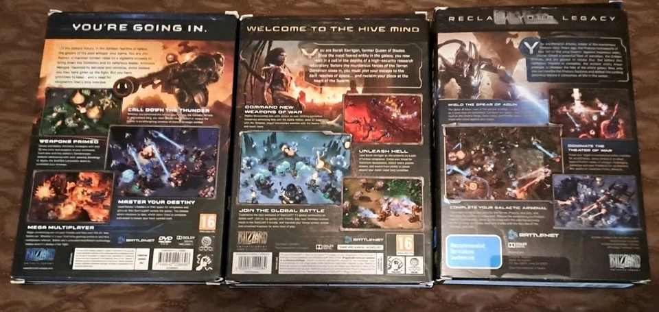 STARCRAFT II, Wings Of Liberty, Heart Of The Swarm, Legacy Of The Void, Complete - Image 2 of 4