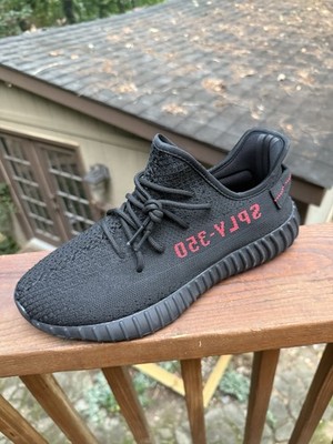 Adidas Yeezy Boost 350 V2 Black Red Bred Sz. 9.5 2020 version