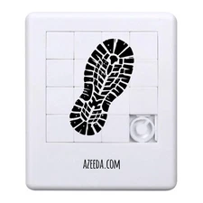 'Boot Print' Sliding Puzzle (PZ00032719)