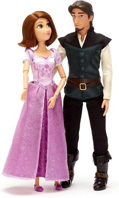 Original Disney Tangled / Rapunzel und Flynn Rider - Set mit Pascal Figur NEU