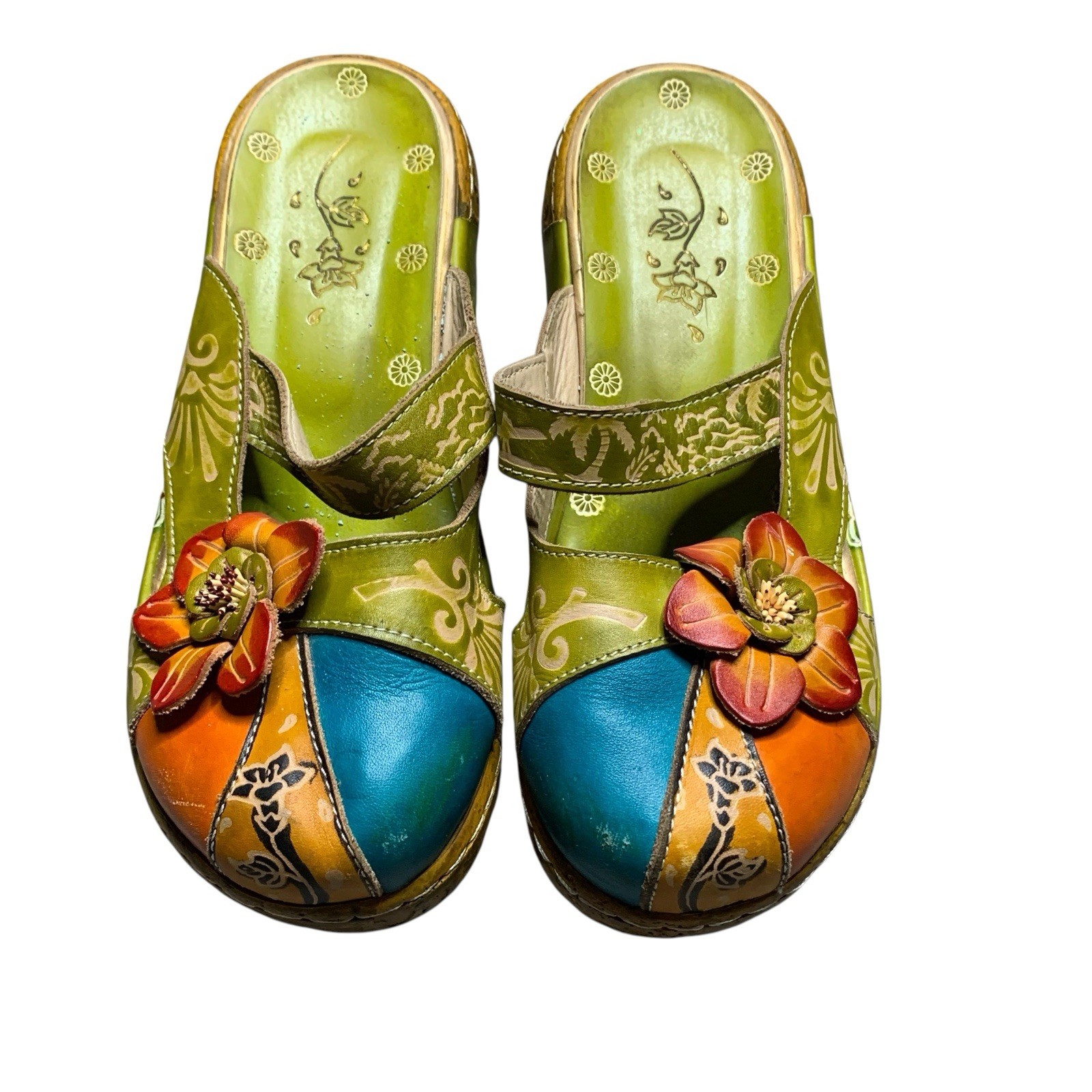 Whimsigoth Boho Hippie Patchwork Multicolor Flora… - image 2