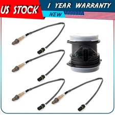 4X Oxygen o2 02 Sensor and Mass Airflow Sensor for Mercedes-Benz ML350 3.7L