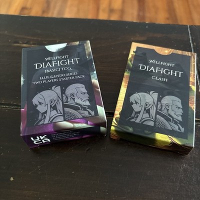 2 WELLFIGHT DIAFIGHT Basic and Clash Trading Cards Games