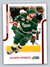2011-12 Score #235 Guillaume Latendresse Minnesota Wild