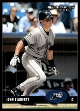 John Flaherty 2003 Donruss #203 Devil Rays MLB READ FREE SHIPPING AutographDen