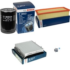 BOSCH Inspektionspaket Filterset für VW Golf II 19E 1G1 1.6 D Jetta 1G2