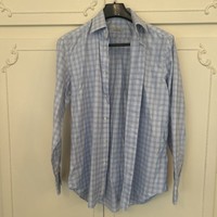 Ermenegildo Zegna Men’s Cotton Shirt  size 16
