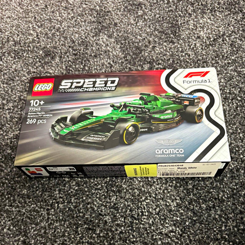 LEGO Speed Champions 77245 Aston Martin Aramco F1 AMR24 Race Car 269pcs 10+