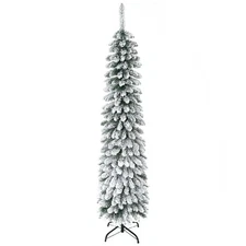 6-foot snowflake artificial Christmas tree, realistic branches, 395 tips, green