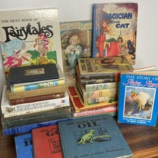 Antique Vintage Childrens Books Job Lot X25 Fairy Tales Perfect for Reselling