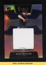 2022 Panini Select Rookie Jumbo Swatch Holo Prizm 114/250 Kyle Muller READ r0j