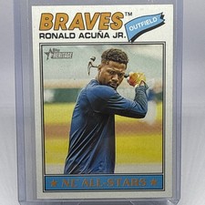 2026 Topps Heritage - Ronald Acuña Jr. Image Variation NL All-Stars SP Braves 