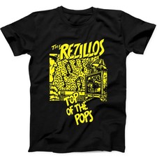 Rezillos Top Of The Pops Music Retro Gift Tee Black T Shirt 485