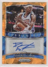 2019-20 Panini Prizm Penmanship Orange Ice Prizm Darius Miles #PM-DML Auto ng3