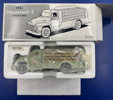 First Gear 134 Dr Pepper Diamond-t Bottlers Truck 19-2013 Vintage Diecast Nib
