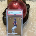 2024 Donruss Elite Football Gold J.J. McCarthy #105 PSA 9