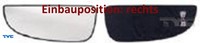 Tyc 309-0145-1 Spiegelglas FüR AußEnspiegel Rechts