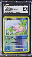 Pokemon English Slowpoke 82/106 2008 Great Encounters Reverse Holo CGC 8.5 on eBay