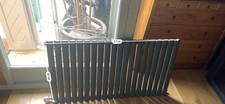Terma MoaBlue Thermostatic Electric Radiator - Anthracite Grey - 20 Columns