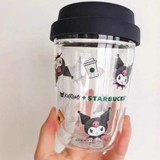 NEW Starbucks X Kuromi Sanrio Double-wall Gla...