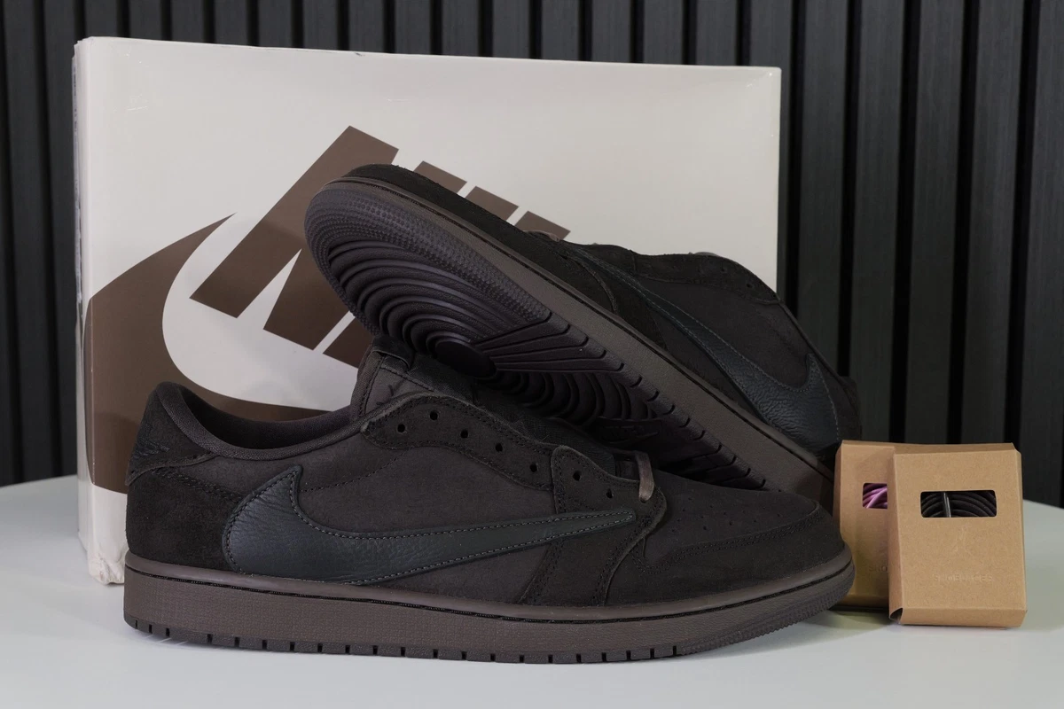 Travis Scott x Air Jordan 1 OG SP Low Velvet Brown for Sale Travis Scott x Air Jordan 1 OG SP Low Velvet Brown for Sale