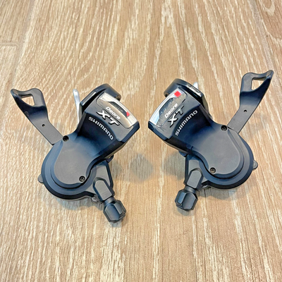 SHIMANO XT SL-M770、FD-M661、RD-780 Shimano Deore XT SL-M770 Front & Rear 3x9 Speed Trigger Shifters W