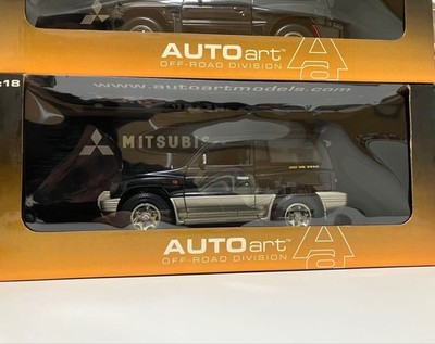 AUTOart 1/18 MITSUBISHI Pajero 3-Car Set Evolution Long Short