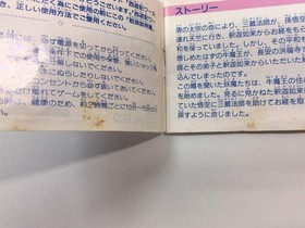 HA1218 Manual Only - Saiyuki World NES Famicom Japan