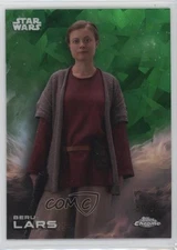 2025 Topps Chrome Star Wars Sapphire Edition Green 50/99 Beru Lars #7 19hu