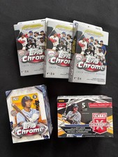 Sealed Baseball-2020 Chrome Update/Panini Elite Extra/2022 Chrome (100+ cards)