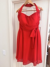 Stunning Red Knee Length Dress By JJ House 12